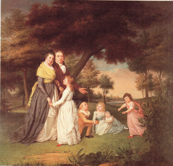 Painting of Republican Mothers