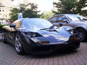 A McLaren Honda sports car.