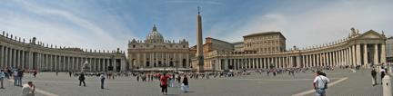 Gian Lorenzo Bernini, 'Colonnade at St. Peter's Square', the Vatican. 1656-67. Photo by D.F. Malan