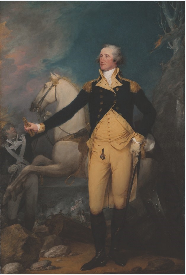 General George Washington at Trenton (Artist: John Trumbull)