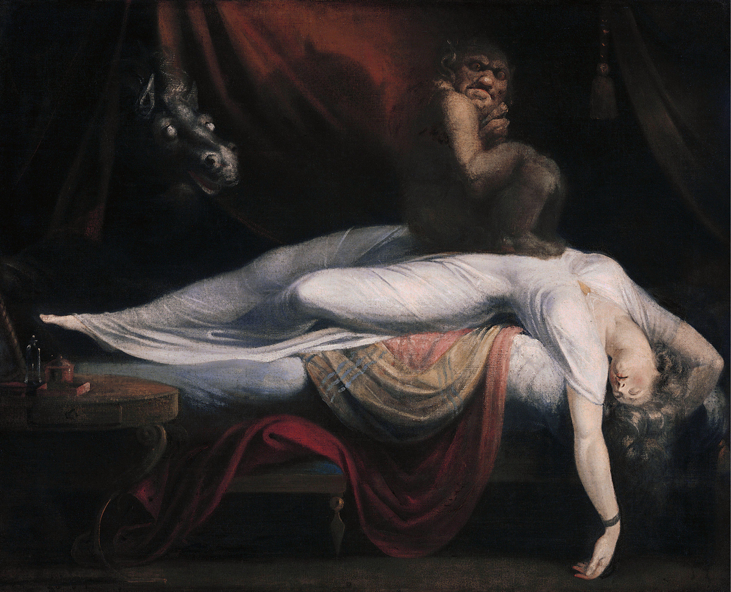 Henry Fuseli, 'The Nightmare', 1781. Oil on canvas. The Detroit Institute of Arts