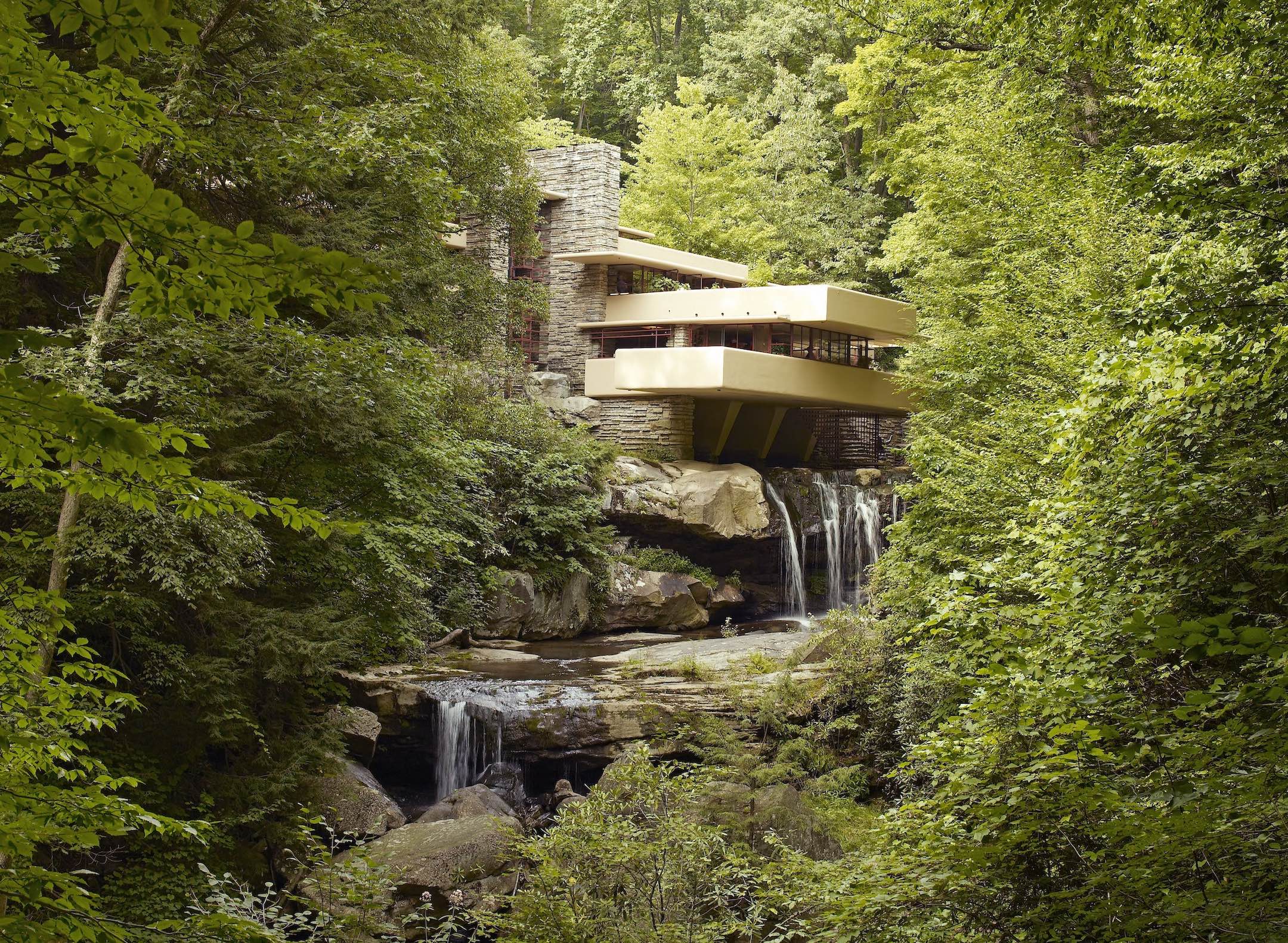 Frank Lloyd Wright, Fallingwater (Edgar J. Kaufmann House), 1935-38, Bear Run, Pennsylvania 