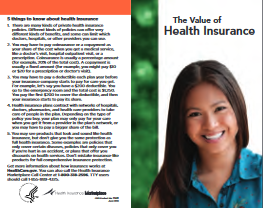 The Value of Health Insurance web site.