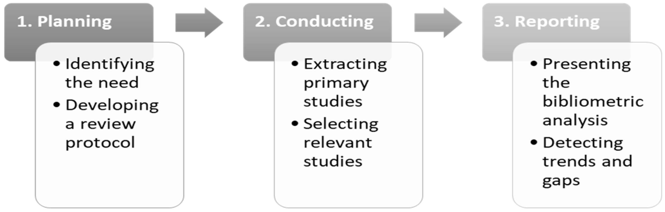 Systematic Literature Review phases.