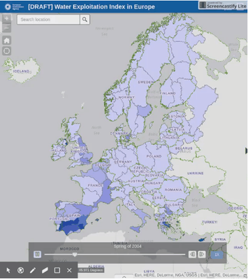 Small multiples-maps