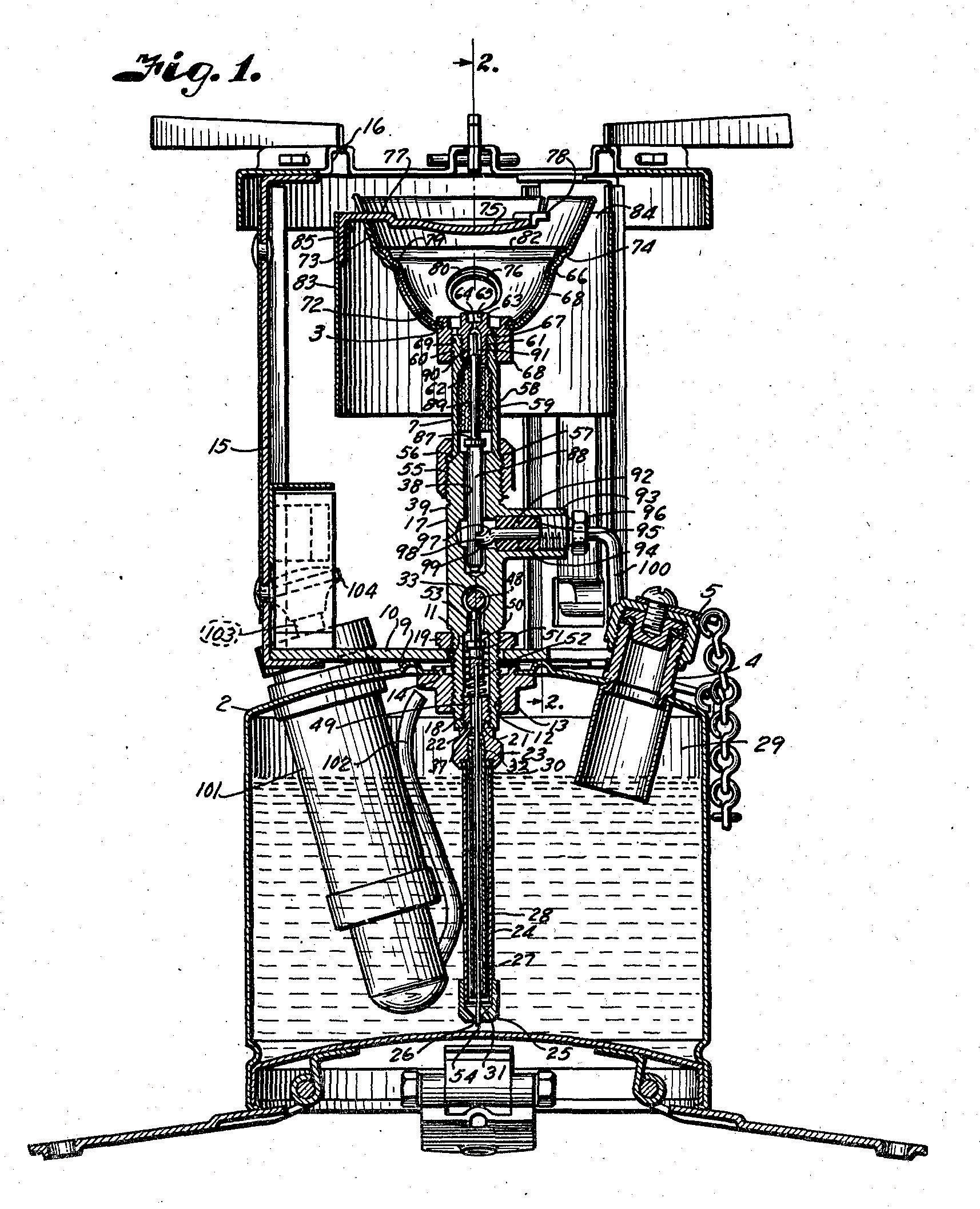 Figure 5.8: Coleman's patented stove was originally developed for use by soldiers during World War II. Seven decades later, t