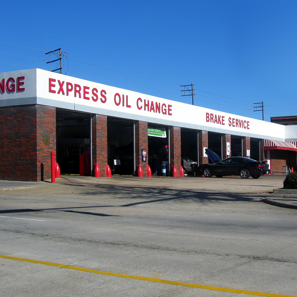 Figure 5.9: Express Oil Change sets itself apart through superior service and great locations.